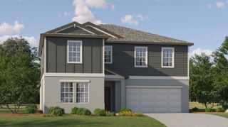 New construction house 1631 Tropical Oasis Ave, Plant City, FL 33565 plan Trenton - image
