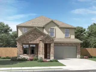 New construction Single-Family house 9921 Paladin Rdg, San Antonio, TX 78254 plan The Reynolds (890) - image