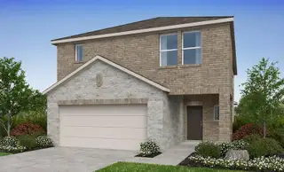 New construction Single-Family house 400 Breccia Trl, Liberty Hill, TX 78642 Osprey- photo