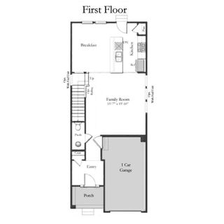 New construction Townhouse house 220 Alberta Dr, Franklinton, NC 27525 plan Litchfield - image