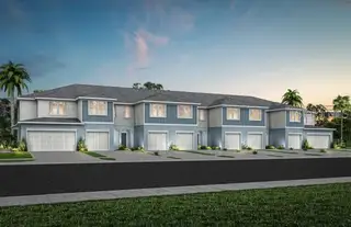 New construction Townhouse house 4449 Jetty Ln Ne, Palm Bay, FL 32905 plan Springdale - image