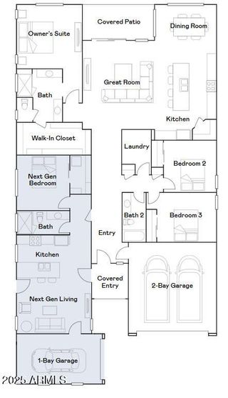 New construction  house 4747 S 232Nd Ave, Buckeye, AZ 85326 plan Trillium Plan 4585 - image