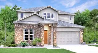 New construction Single-Family house 206 Herald Dr, Hutto, TX 78634 plan Brock - image