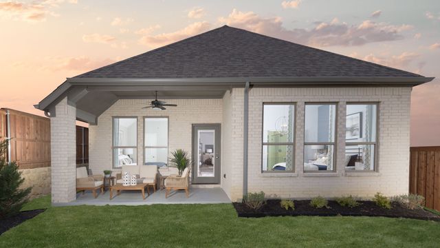 Reunion 40' by Perry Homes in Rhome - photo