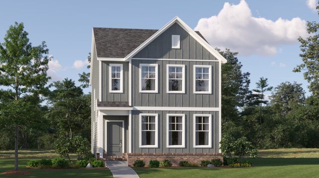 Towns at Glenn Abby: Towns at Glenn Abby Murphy by Lennar in Pendergrass - photo