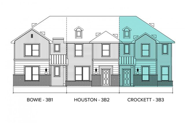 Seven Oaks Crockett by Brohn Homes - image