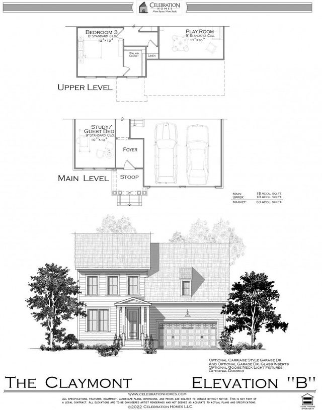 Claymont by Celebration Homes - image