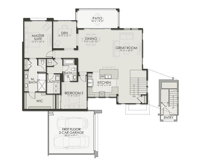 Floor Plan D2 by Homes by Towne - photo