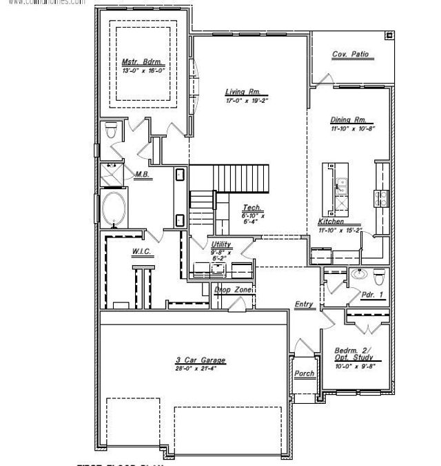 Floor Plan 3184 by Colina Homes - image