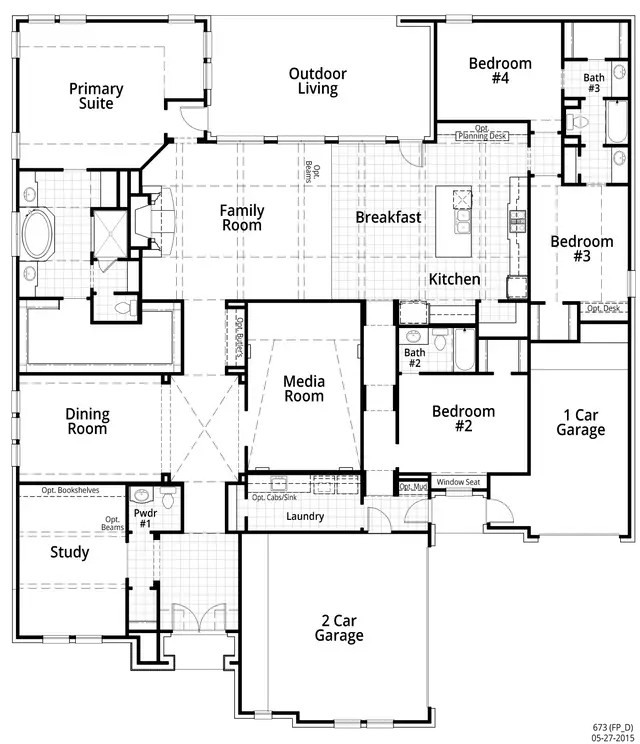 673 Plan by Highland Homes - image