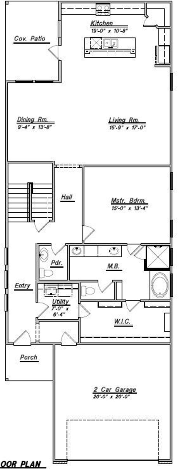 Floor Plan 2645 by Colina Homes - image