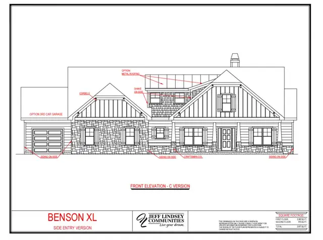 Benson A XL by Jeff Lindsey Communities - image