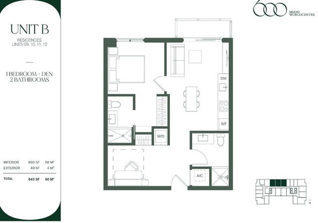 UNIT B L.09,10,11,12 by 600 Miami World Center - photo