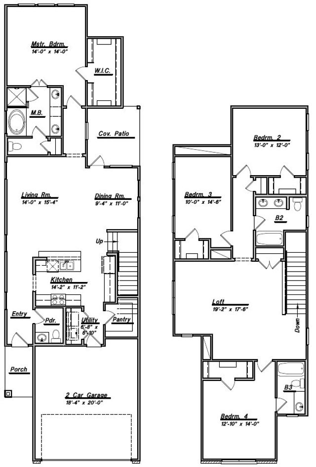 Floor Plan 2470 by Colina Homes - image