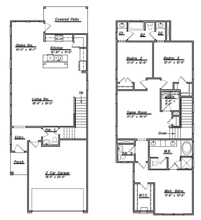 Floor Plan 2108 by Colina Homes - image