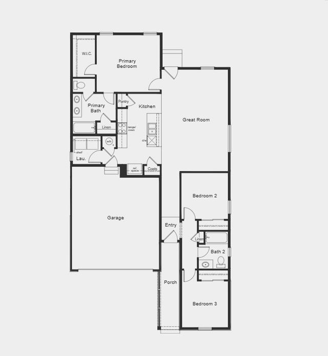 Plan 1384 Modeled by KB Home - image