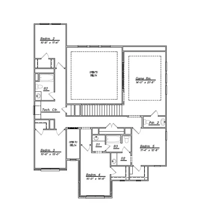 Floor Plan 3397 by Colina Homes - image