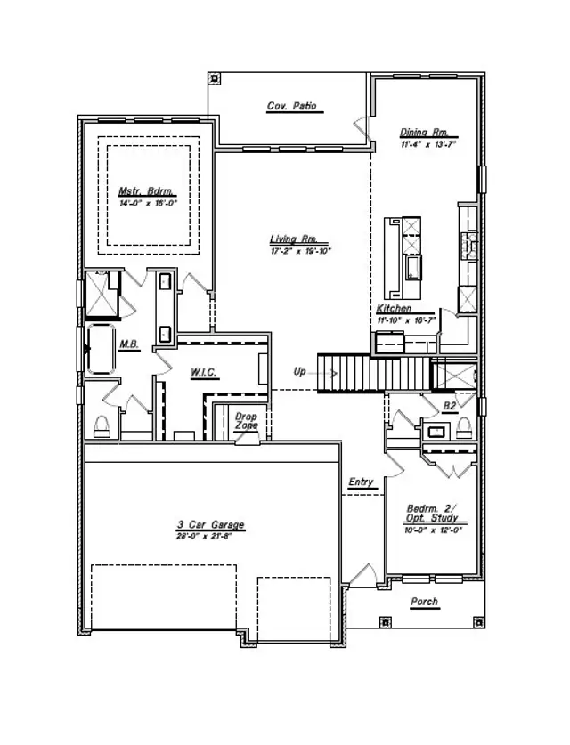 Floor Plan 3100 by Colina Homes - image