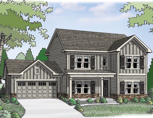 (GA)The Jefferson | Front Entry by Reliant Homes - image