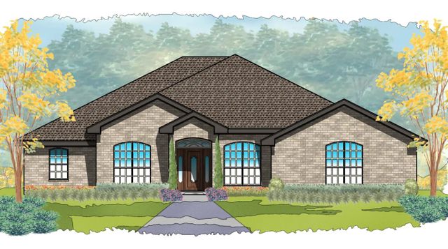 Riviera Front 2450 by Carothers Executive Homes - image