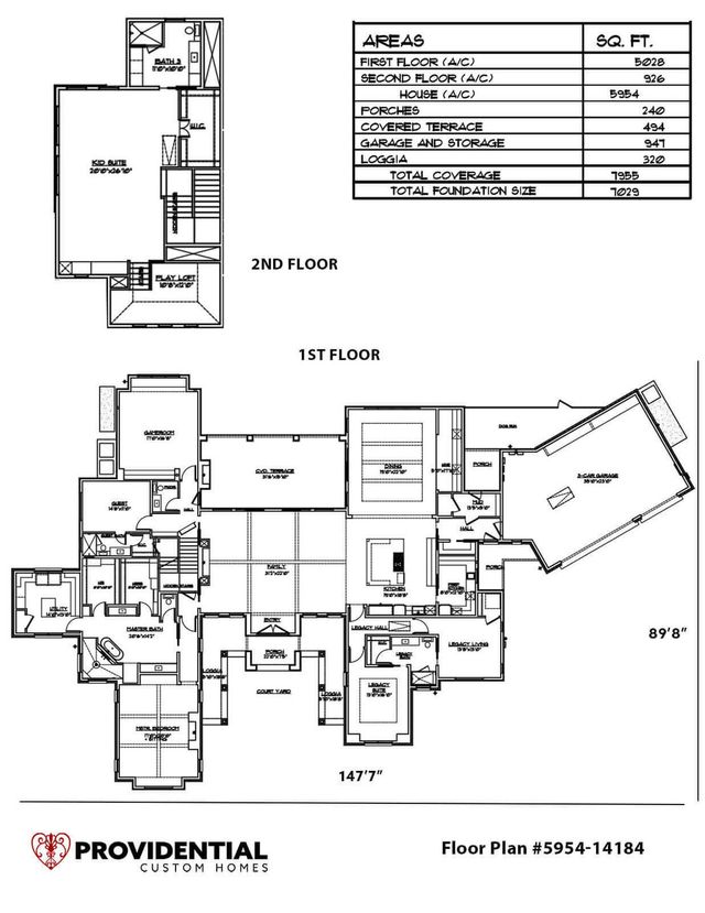 Plan 14184 by PROVIDENTIAL CUSTOM HOMES - image