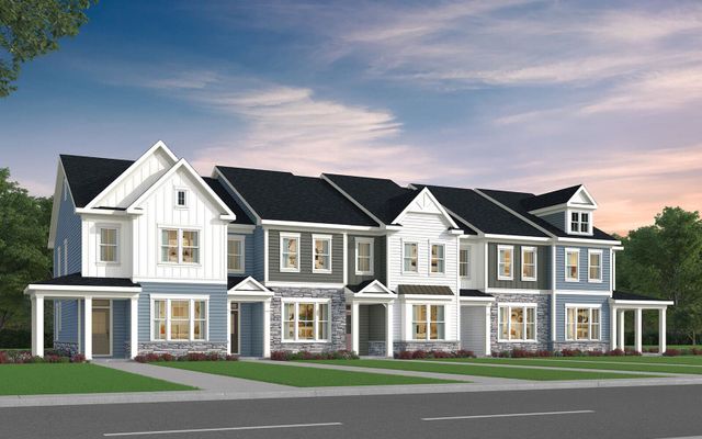 Townhomes at Wendell Falls by Brookfield Residential in Wendell - photo