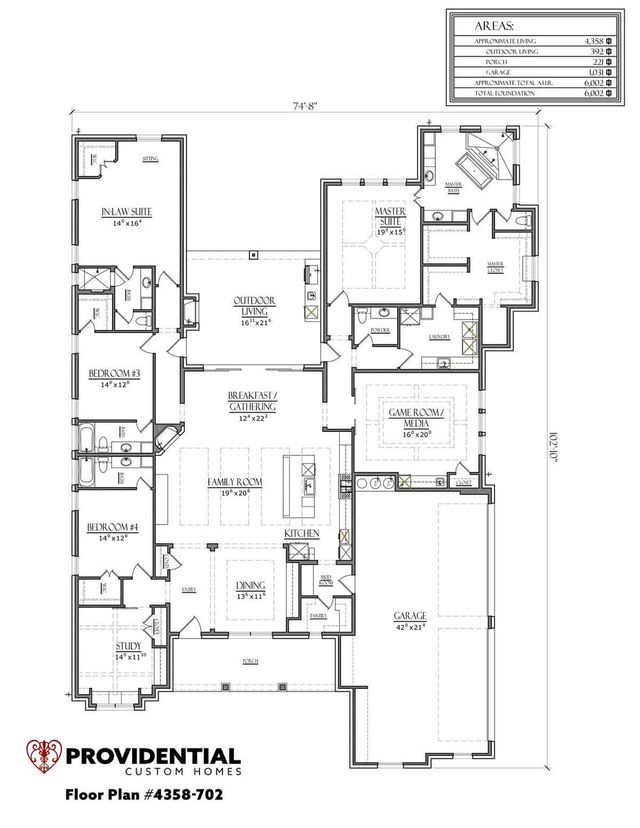 Plan 702 by PROVIDENTIAL CUSTOM HOMES - image