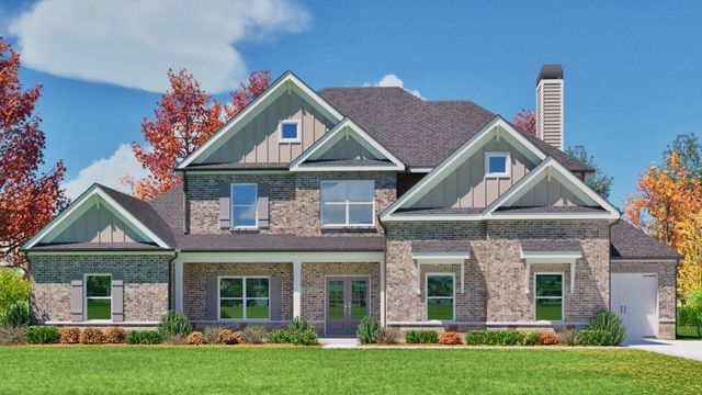(GA)The Woodmont | Side Entry by Reliant Homes - image