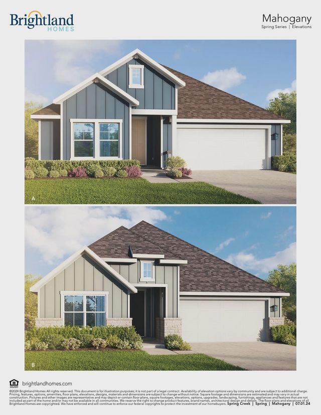 Spring Creek Series - 1850 by Brightland Homes - photo