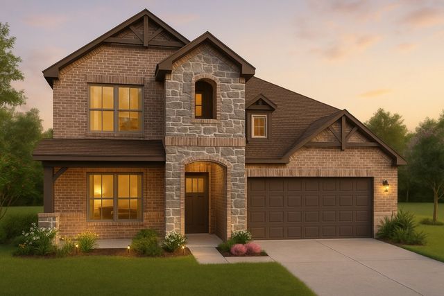 Katy Lakes Ironwood 2589 by Brohn Homes - image