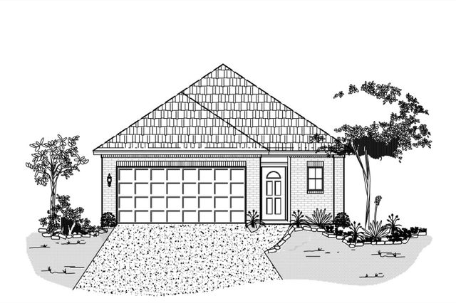 Plan 1784 by Cyrene Homes - image