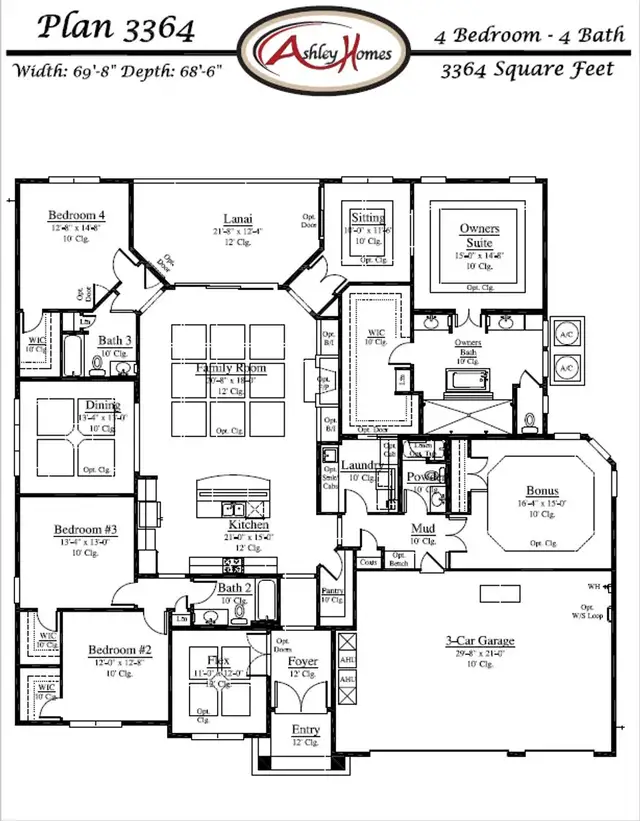 Plan 3447 by Ashley Homes, LLC - image