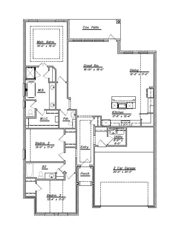 Floor Plan 2051 by Colina Homes - image