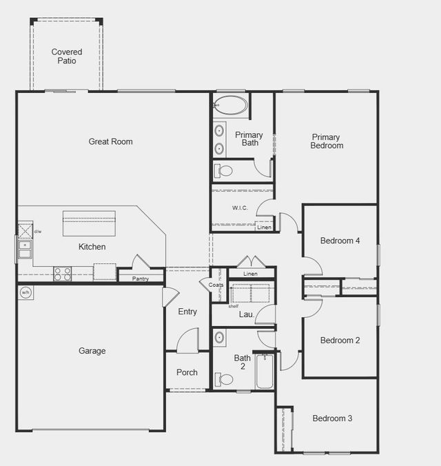 Plan 1860 by KB Home - image