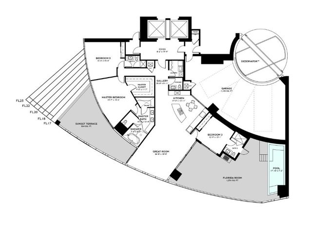 RESIDENCE BENTAYGA - Floors 17 - 23 by Dezer Development - image