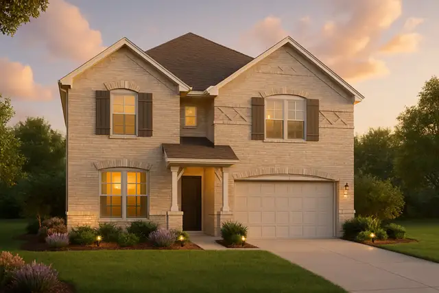 Hawthorn II Katy Lakes 50s by Brohn Homes - image