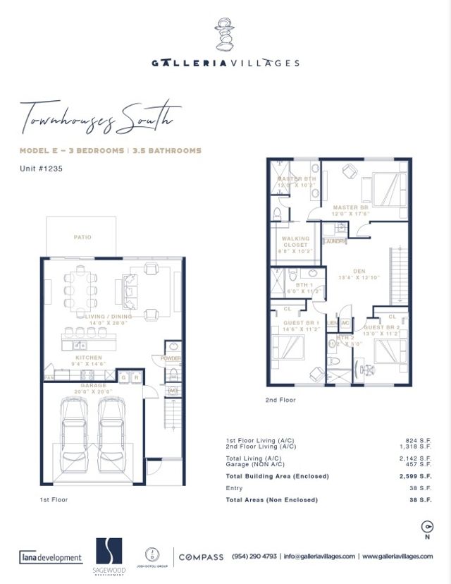 Townhouse South - Model E by Lana Development - photo