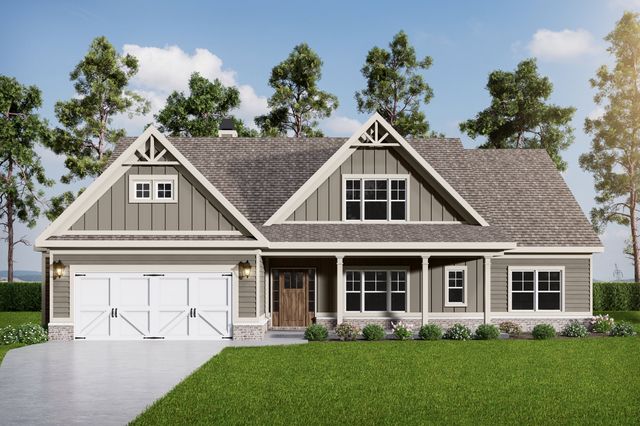 (GA)The Riley | Front Entry by Reliant Homes - image