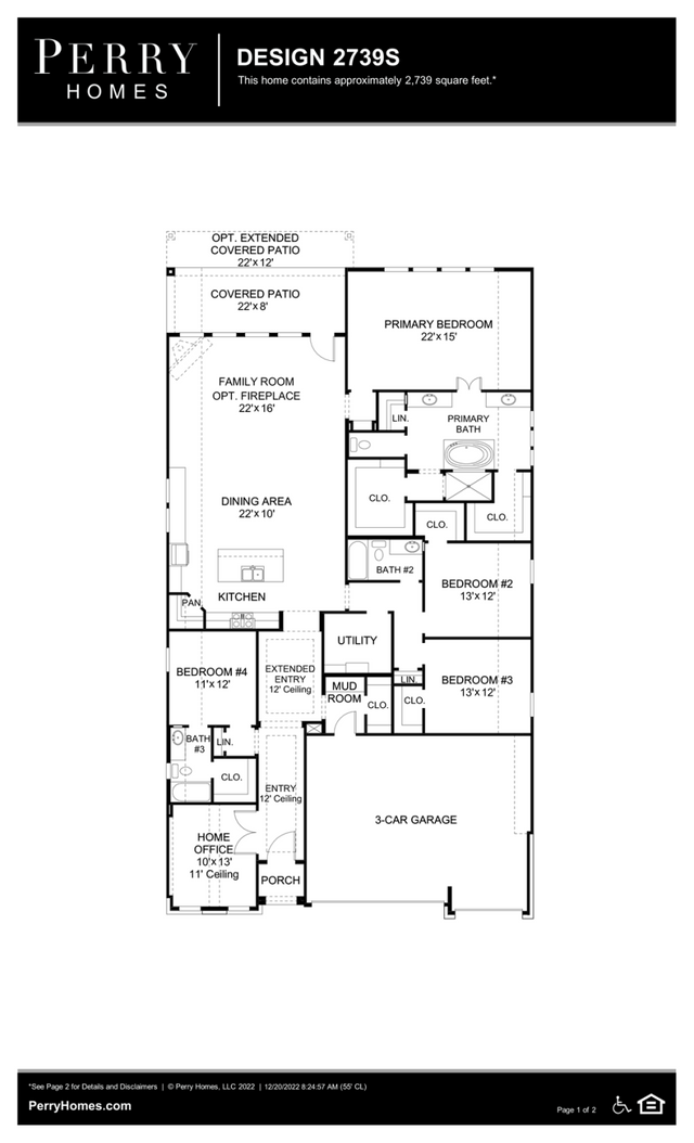 Design 2739S by Perry Homes - photo