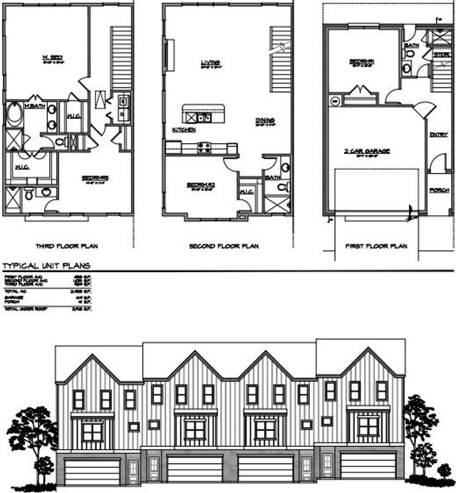 Plan 2458 by Robbie Hale Homes - image