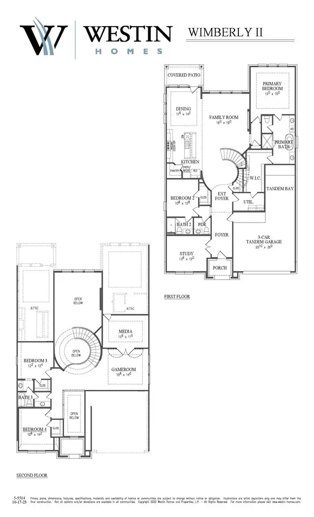 The Wimberly II by Westin Homes - image