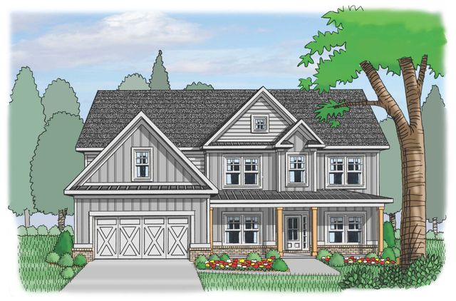 (GA)The Wilmington | Front Entry by Reliant Homes - image