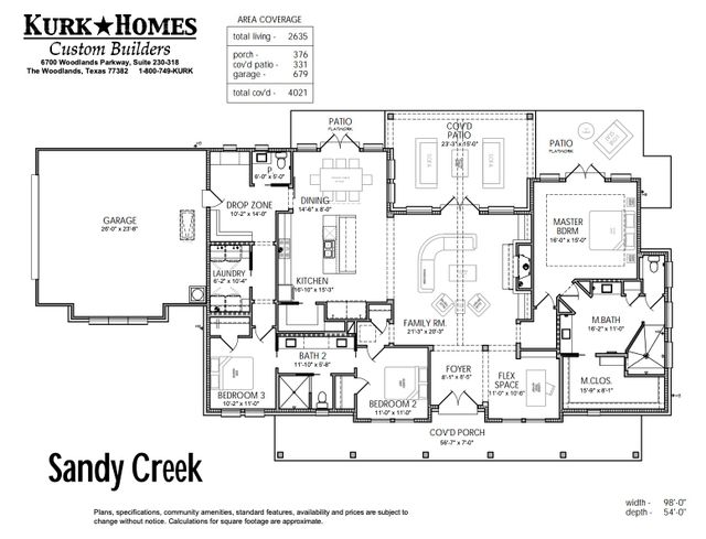 The Sandy Creek by Kurk Homes - photo