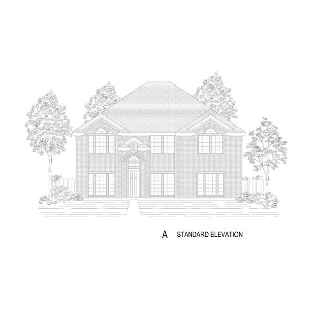 Hillcrest 45 2R-CW (w/Media) by First Texas Homes - image