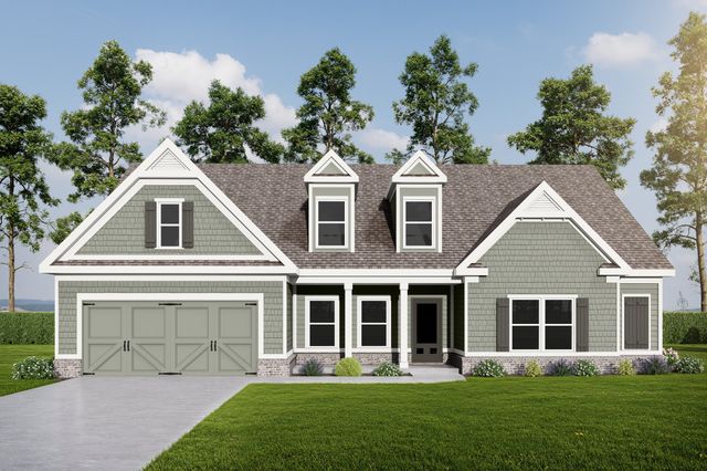 (GA)The Emerson Ranch | Front Entry by Reliant Homes - image