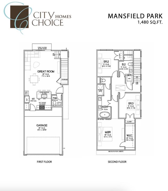 Plan 1480 by City Choice Homes - photo