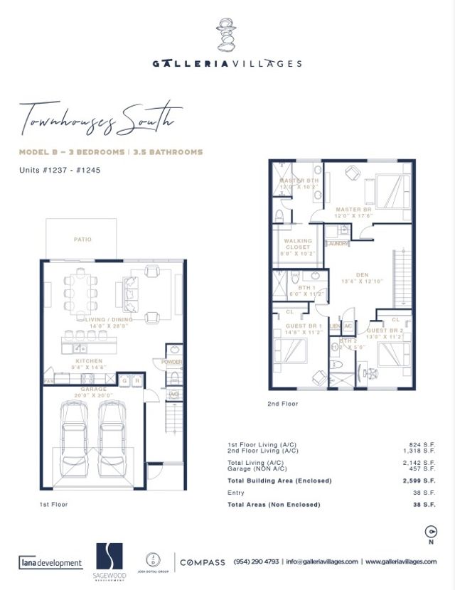 Townhouse South - Model B by Lana Development - photo