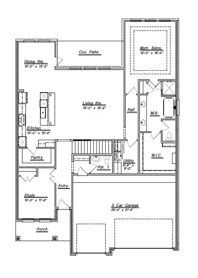 Floor Plan 3397 by Colina Homes - image
