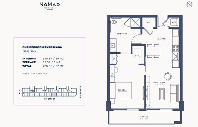 ONE BEDROOM TYPE B ADA by Related Group - photo