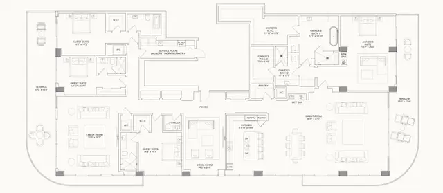 Penthouse One South Tower by Kolter Urban - image